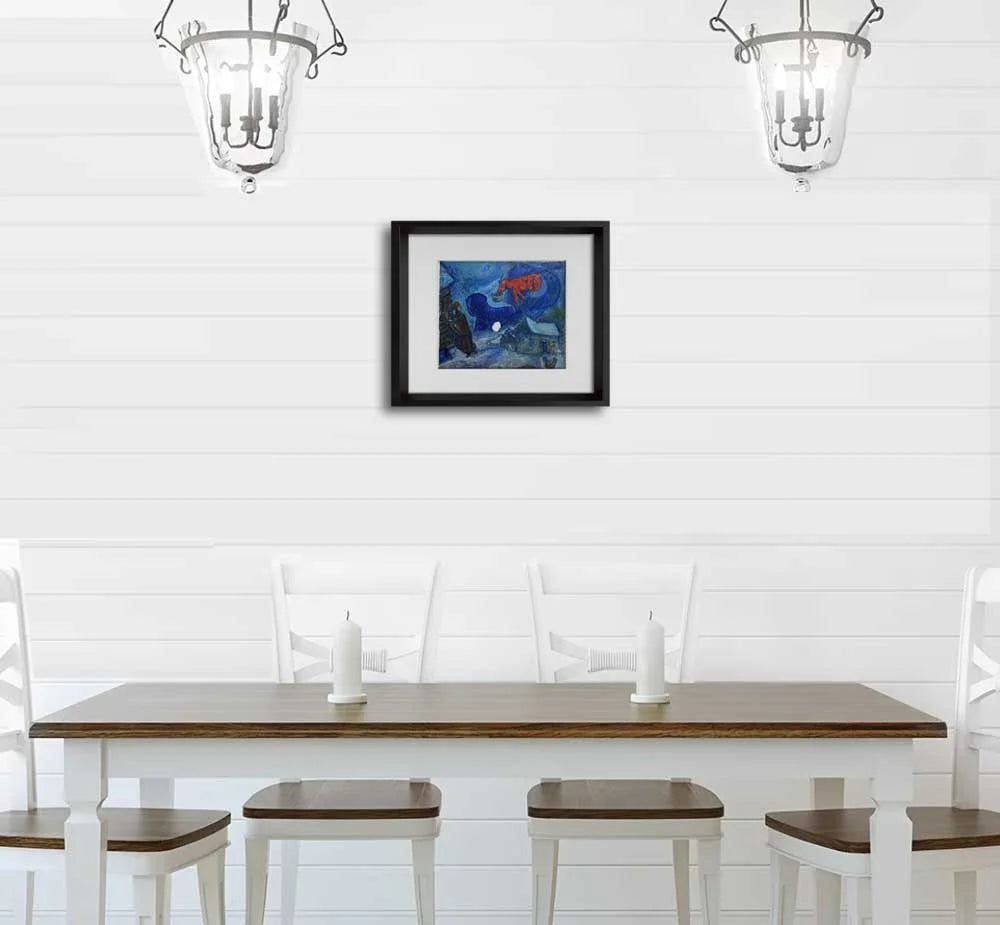 Marc CHAGALL Limited Edition LITHOGRAPH "...My Homeland " w/Frame included