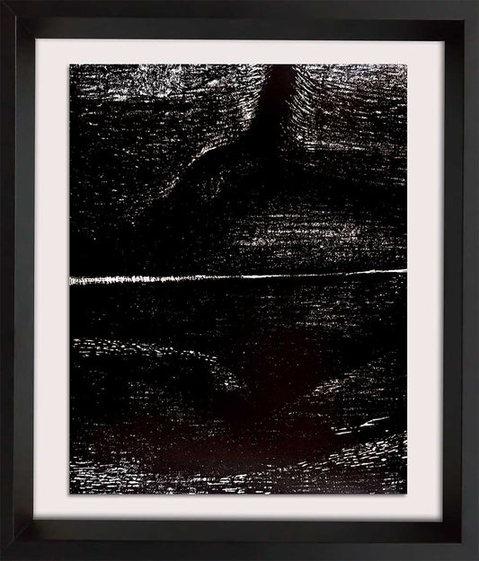 Henry MOORE Lithograph ORIGINAL Ltd. Edition "Divided Landscape" w/Frame included