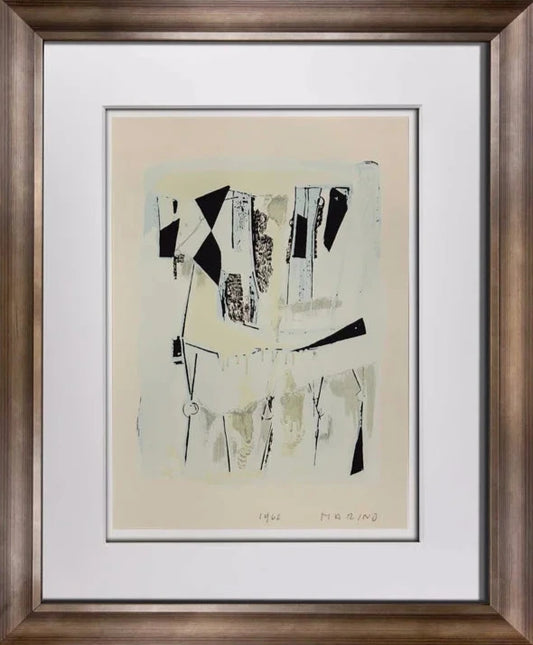 Marino Marini Lithograph Limited Edition "Quadrille"